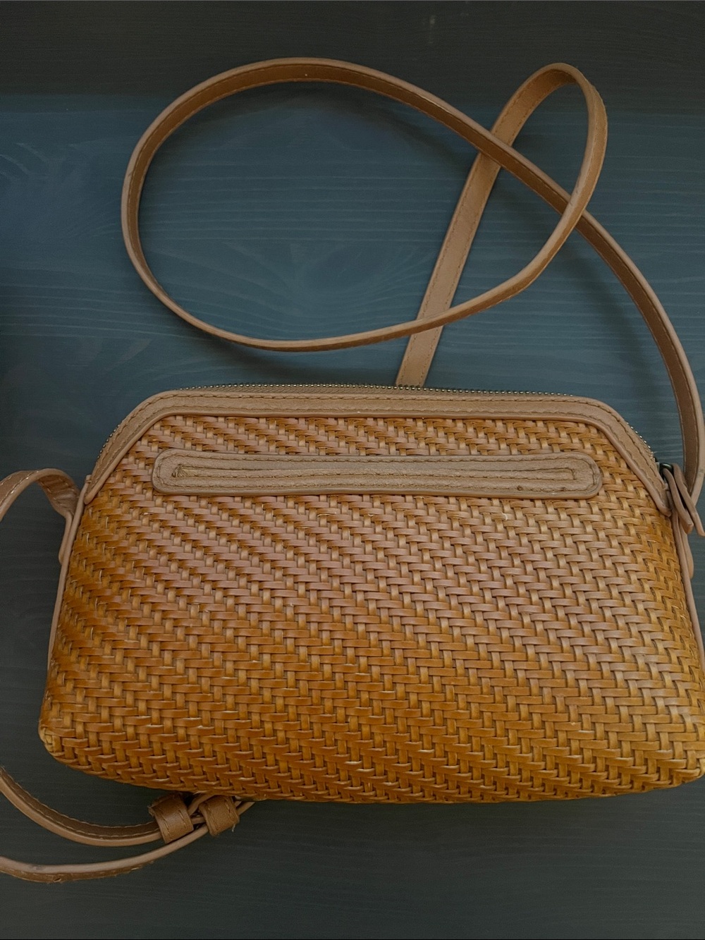 Woven Crossbody Bag